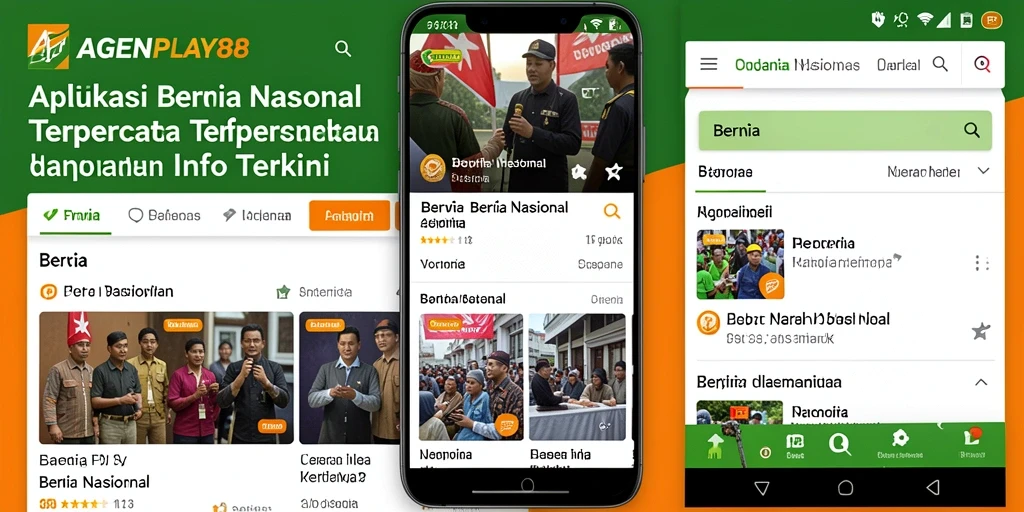 Tampilan antarmuka AGENPLAY88 yang modern dan informatif.
