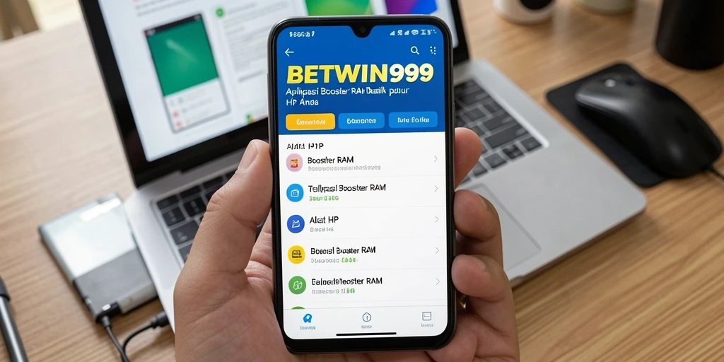 Antarmuka aplikasi BETWIN999 yang sederhana dan fungsional.