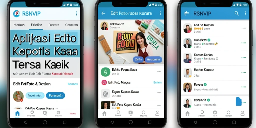 Antarmuka RSNVIP untuk Edit Foto Kertas Kaca yang user-friendly.