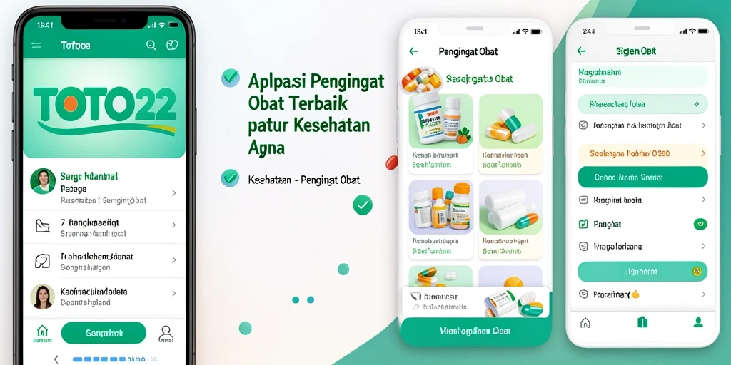 Antarmuka TOTO22 yang user-friendly untuk pengingat obat.