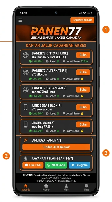 Halaman Link Alternatif panen77 untuk Akses Mudah