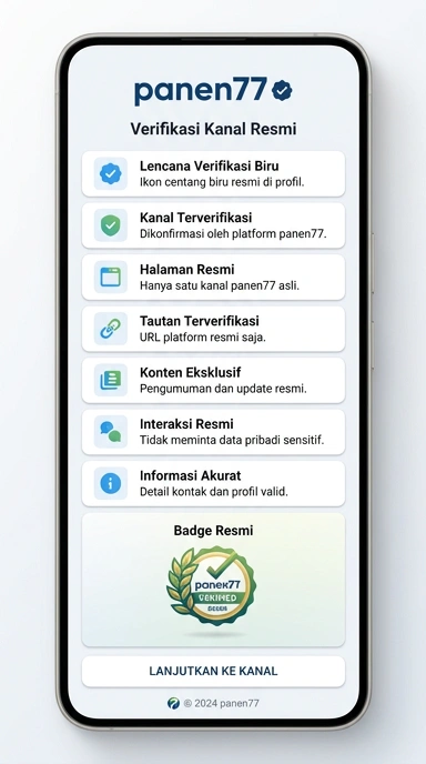 Kanal Resmi panen77 untuk Pengguna Android Indonesia